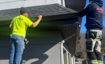 metal roof panel installer